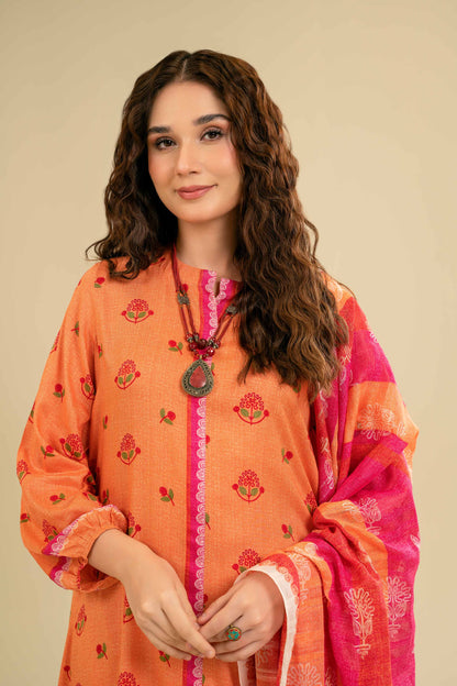 Nishat Linen - 3 Piece - Printed Suit - 42301852