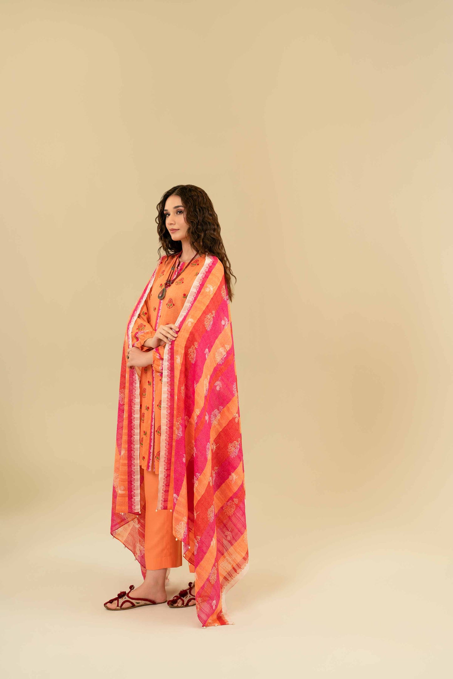 Nishat Linen - 3 Piece - Printed Suit - 42301852