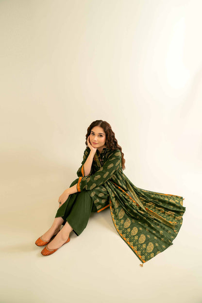 Nishat Linen - 3 Piece - Printed Suit - 42301853