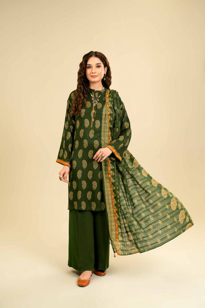 Nishat Linen - 3 Piece - Printed Suit - 42301853