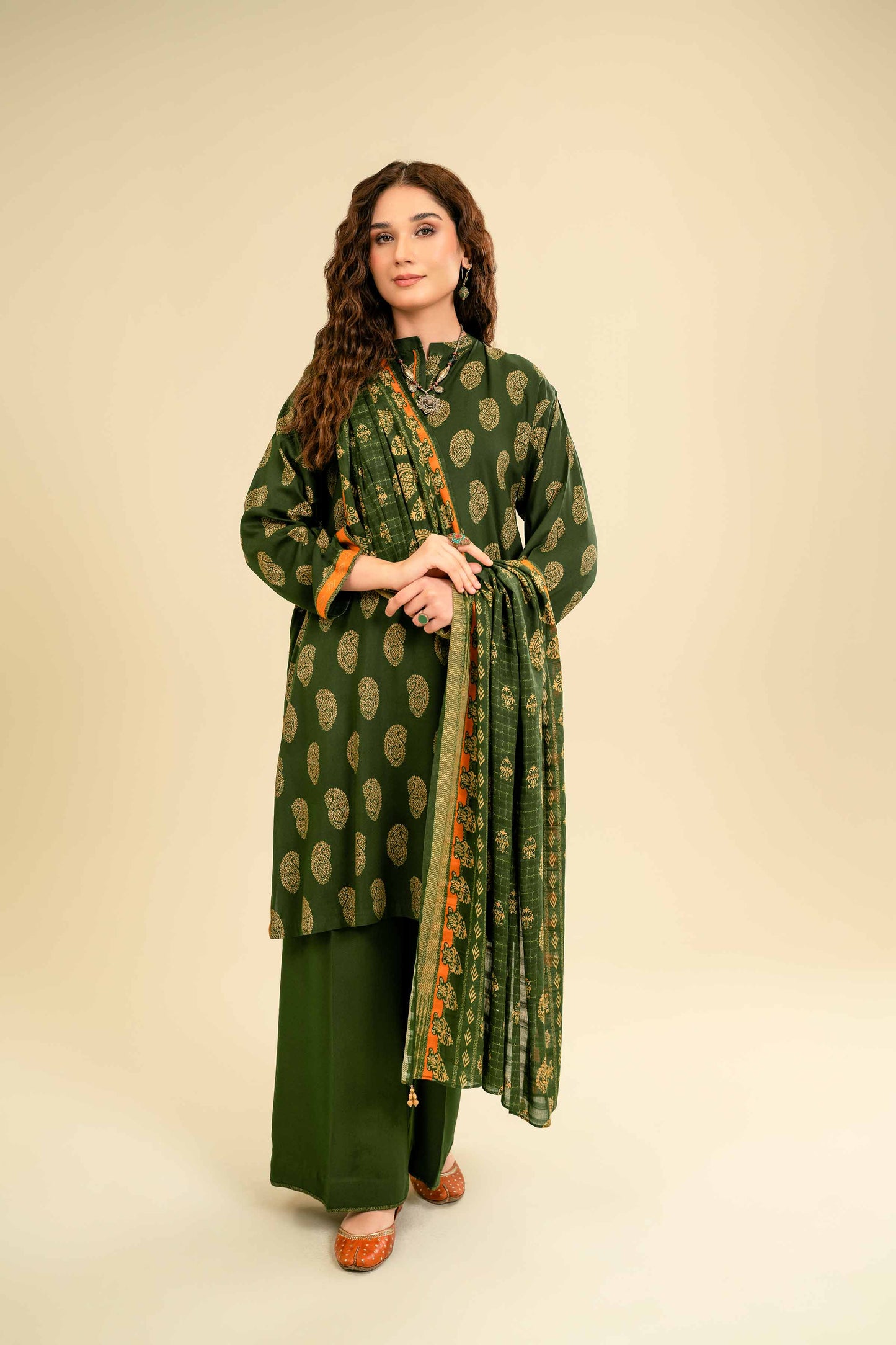 Nishat Linen - 3 Piece - Printed Suit - 42301853