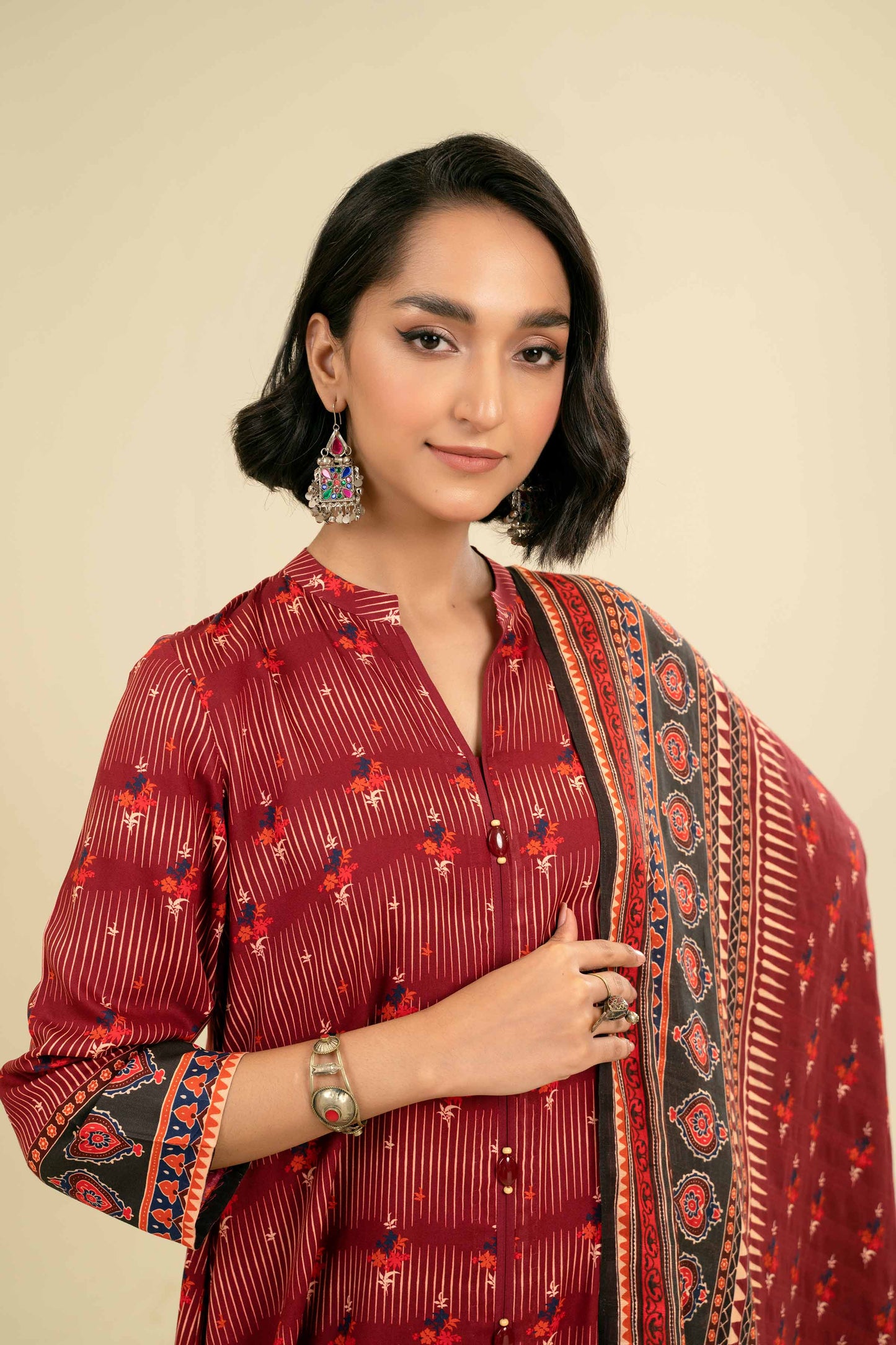 Nishat Linen - 3 Piece - Printed Suit - 42301855