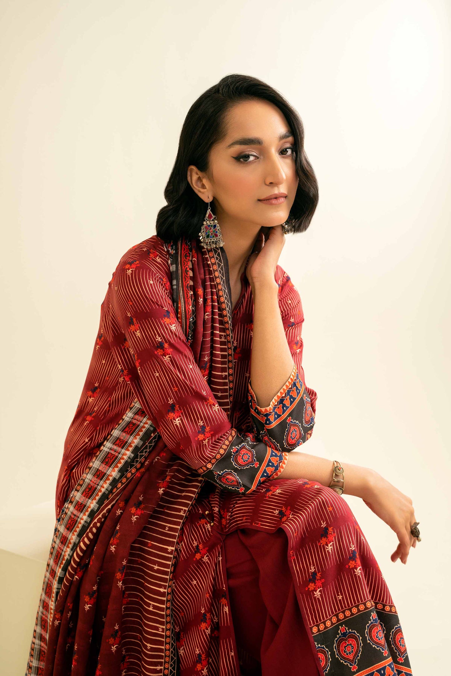 Nishat Linen - 3 Piece - Printed Suit - 42301855