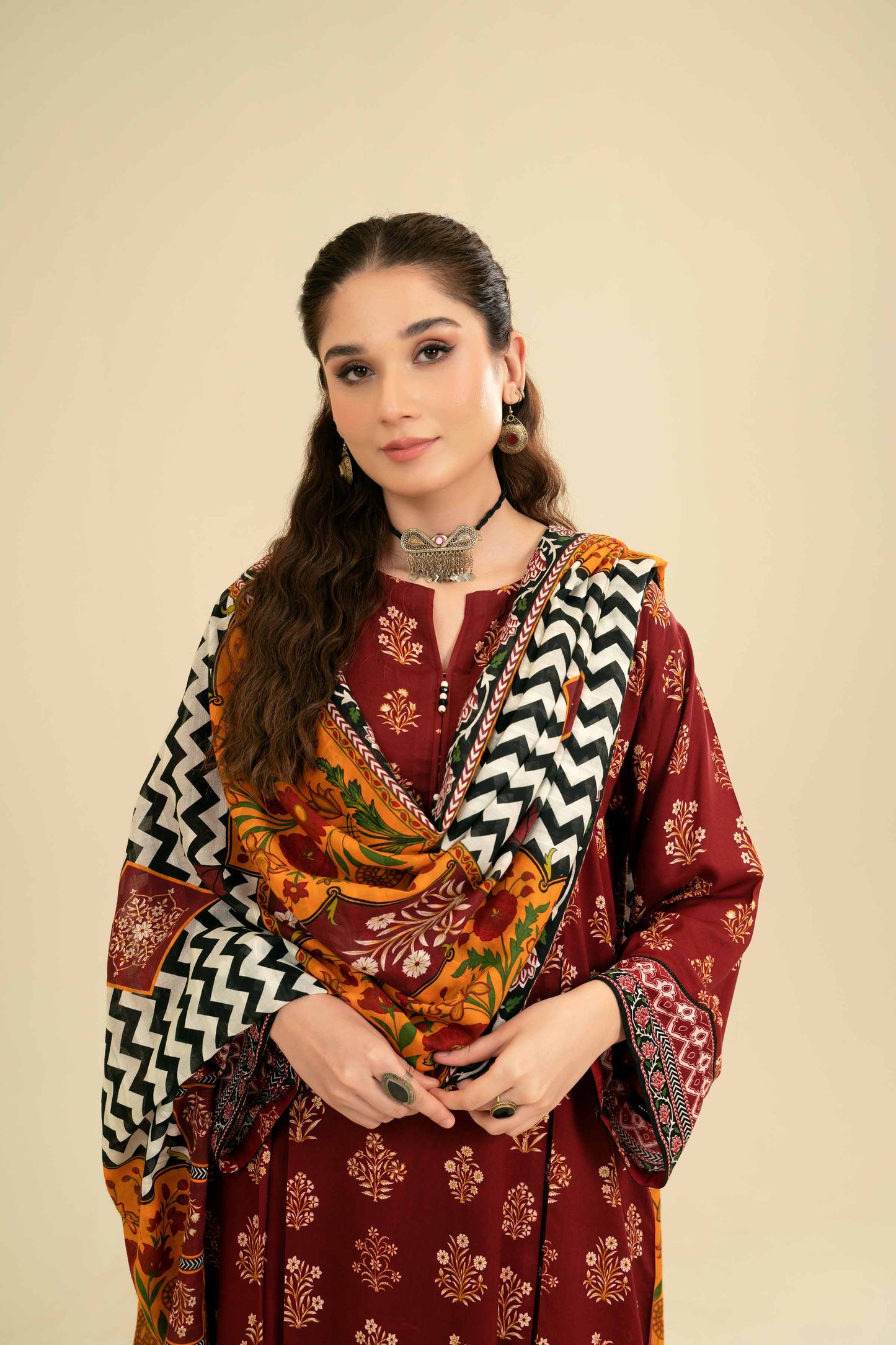 Nishat Linen - 3 Piece - Printed Suit - 42301857