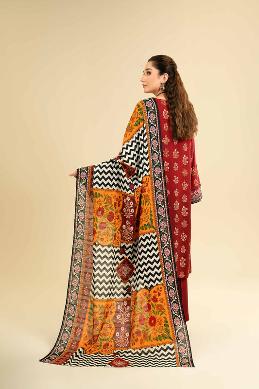 Nishat Linen - 3 Piece - Printed Suit - 42301857