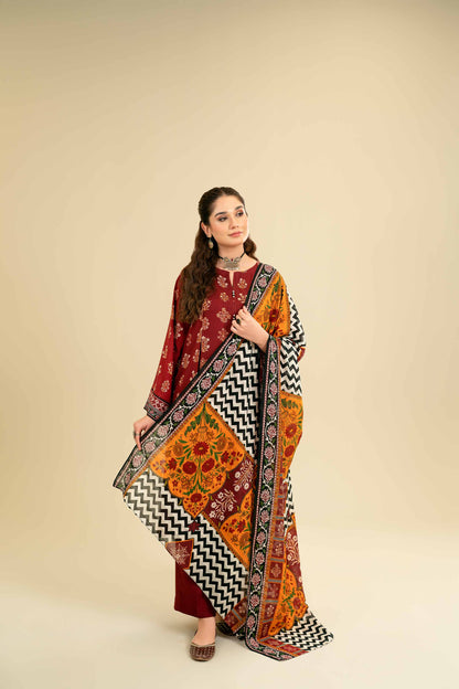 Nishat Linen - 3 Piece - Printed Suit - 42301857