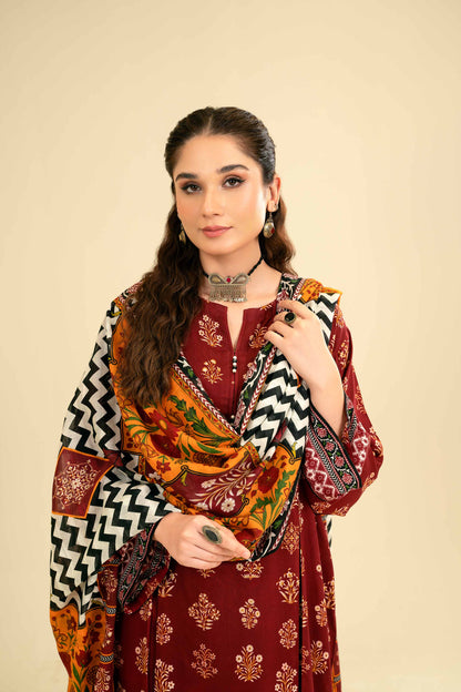 Nishat Linen - 3 Piece - Printed Suit - 42301857