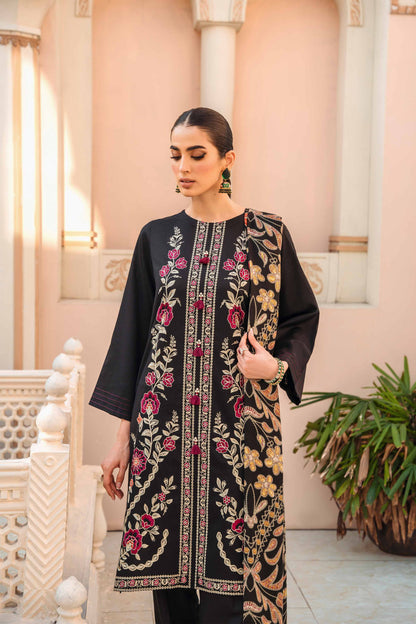 Nishat Linen - 3 Piece - Embroidered Suit - 42303008