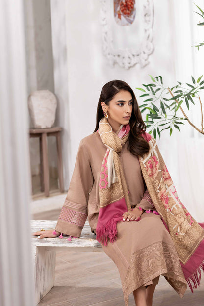 Nishat Linen - 3 Piece - Printed Embroidered Suit - 42303013