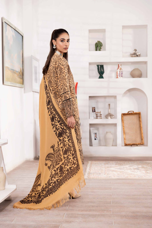 Nishat Linen - 3 Piece - Printed Embroidered Suit - 42303014