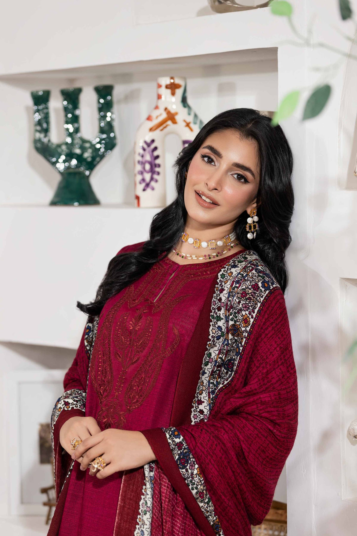 Nishat Linen - 3 Piece - Printed Embroidered Suit - 42303018