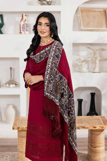 Nishat Linen - 3 Piece - Printed Embroidered Suit - 42303018