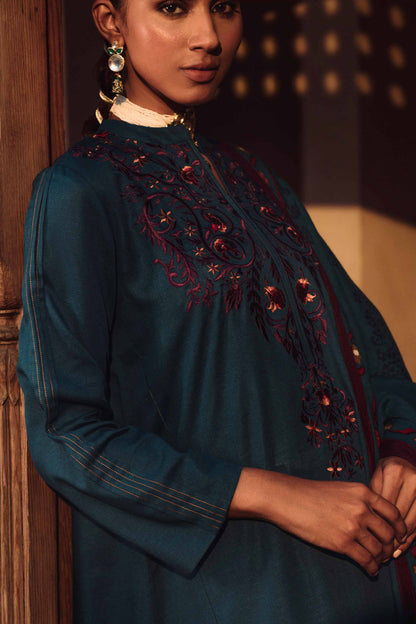 Nishat Linen - 3 Piece - Embroidered Suit - 42303037