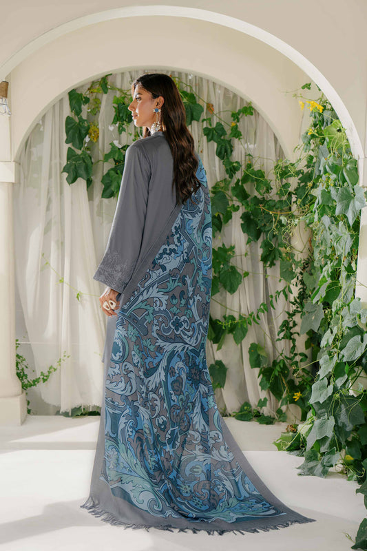 Nishat Linen - 3 Piece - Embroidered Suit - 42303047