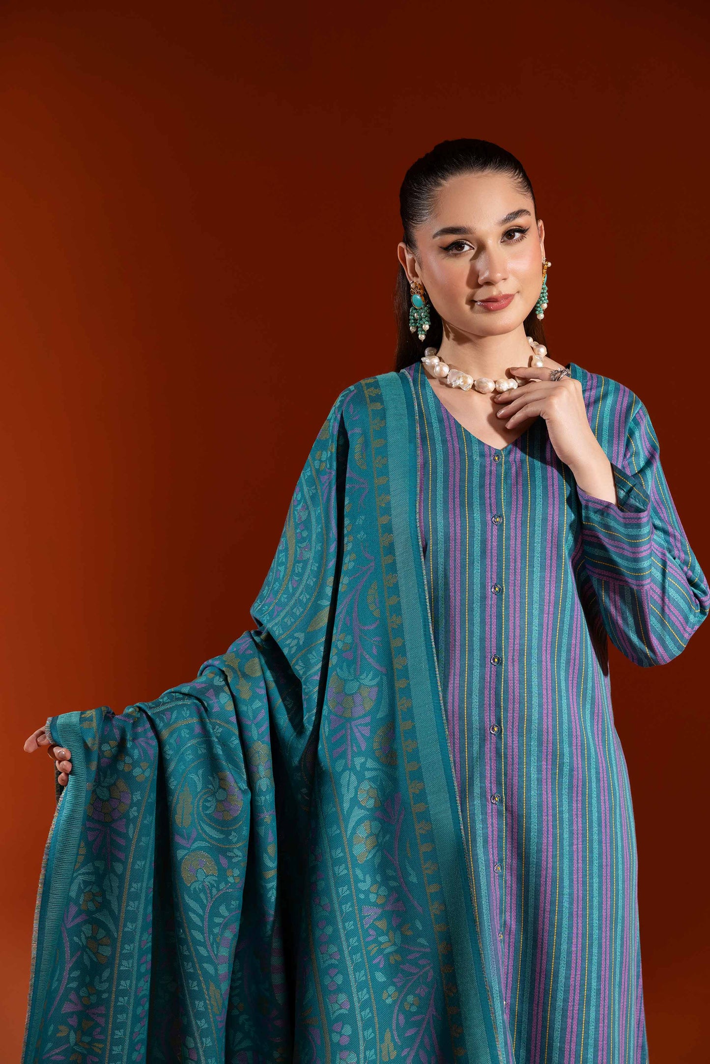 Nishat Linen - 3 Piece - Printed Suit - 42303053