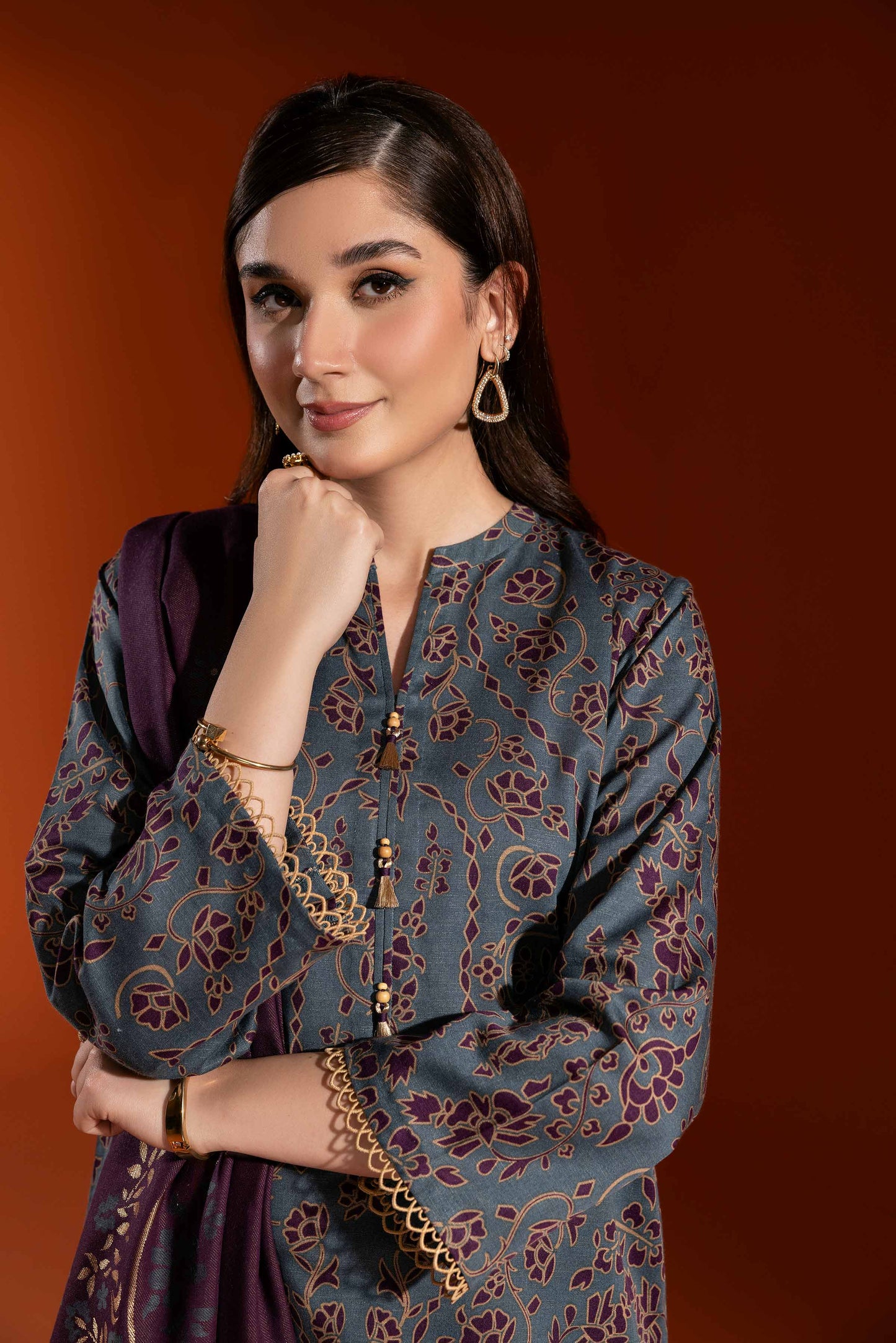 Nishat Linen - 3 Piece - Printed Suit - 42303054