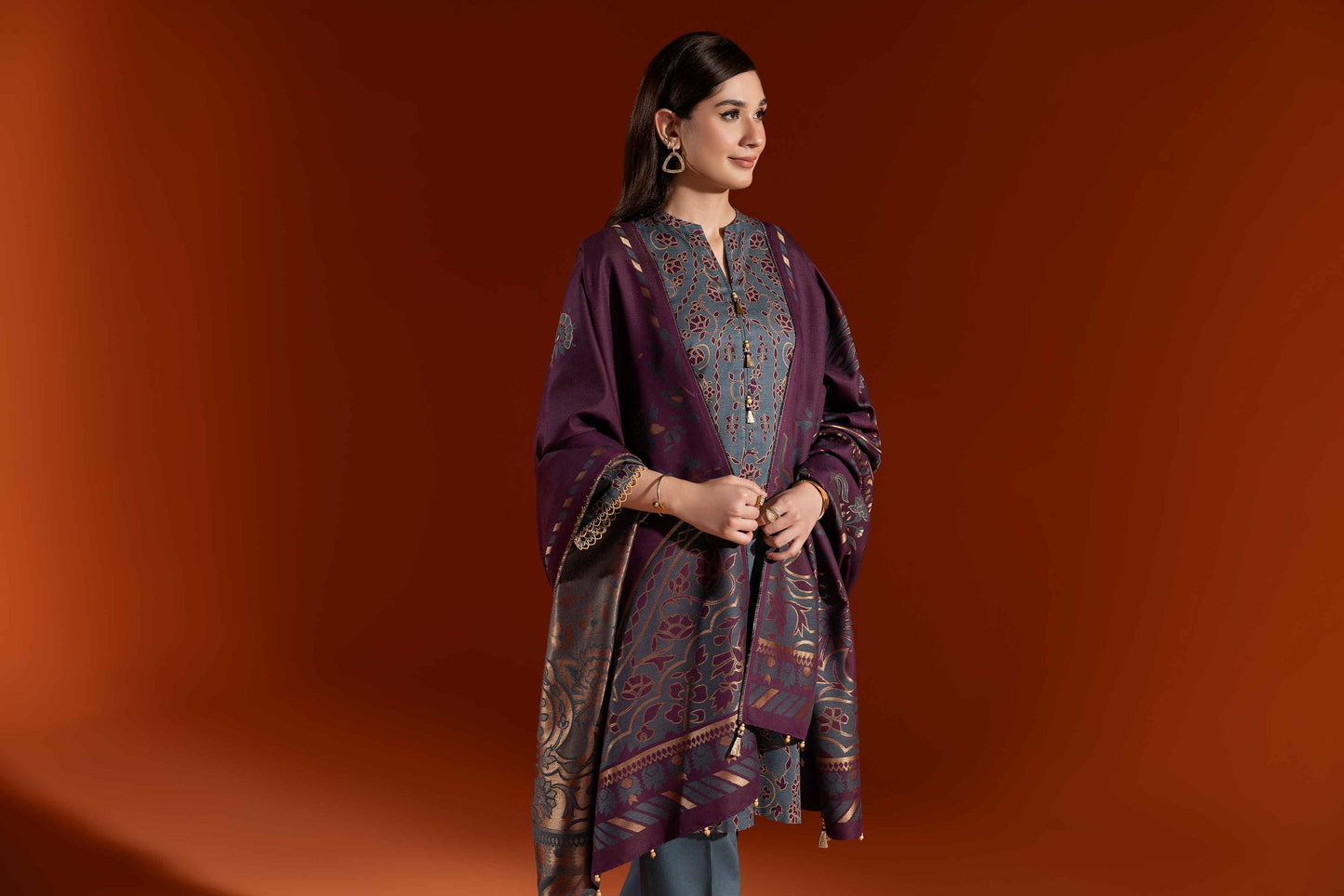 Nishat Linen - 3 Piece - Printed Suit - 42303054