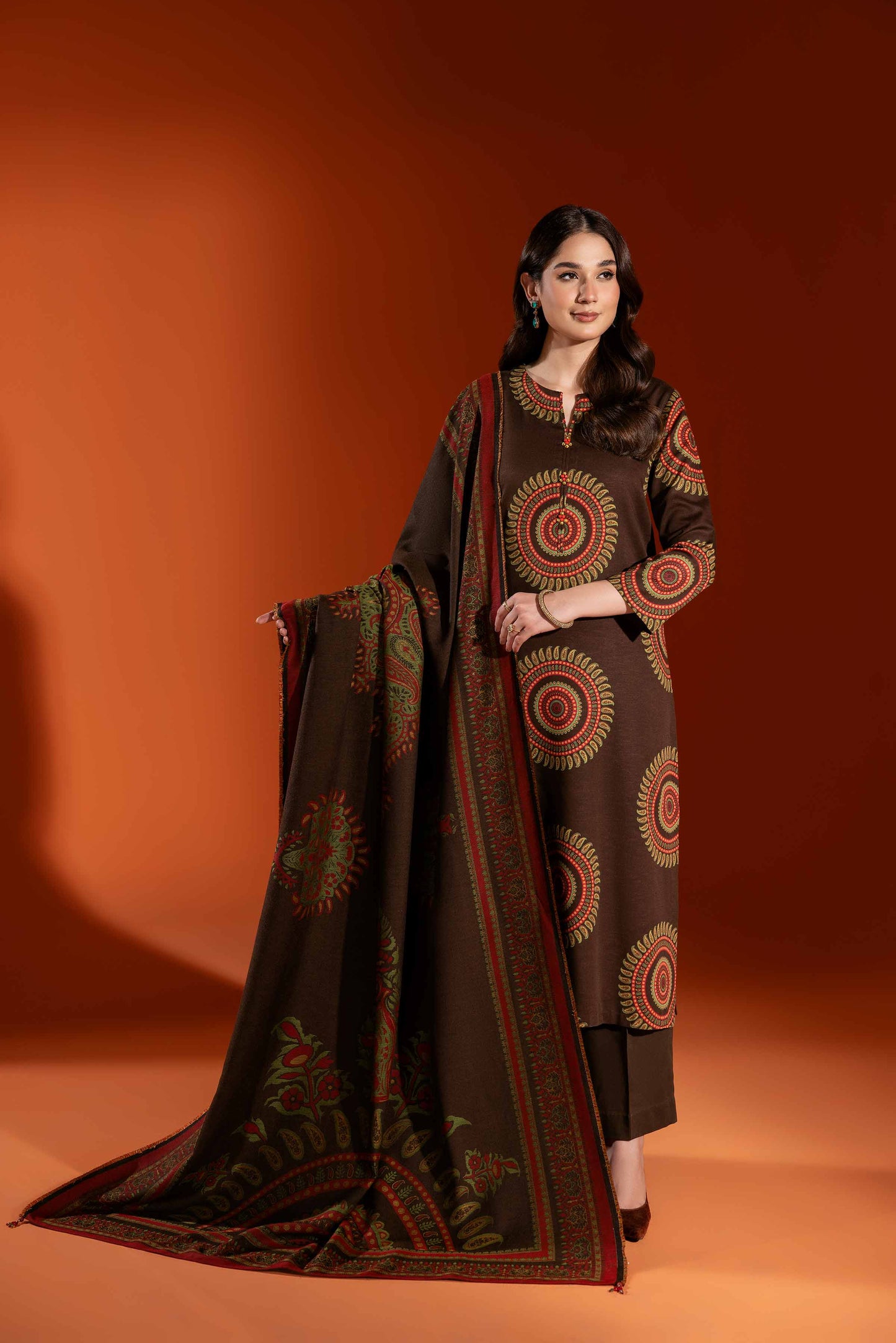 Nishat Linen - 3 Piece - Printed Suit - 42303057