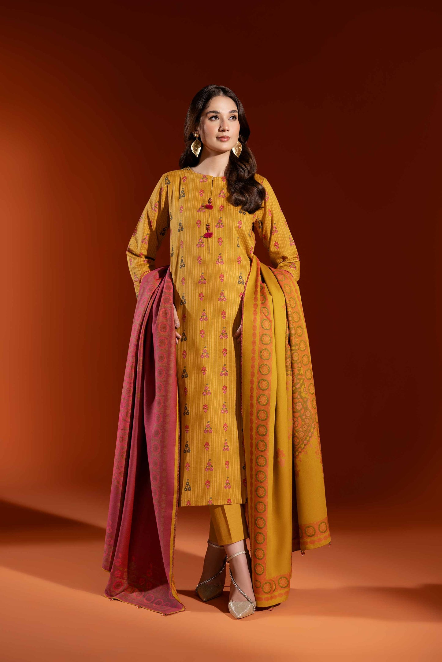 Nishat Linen - 3 Piece - Printed Suit - 42303060