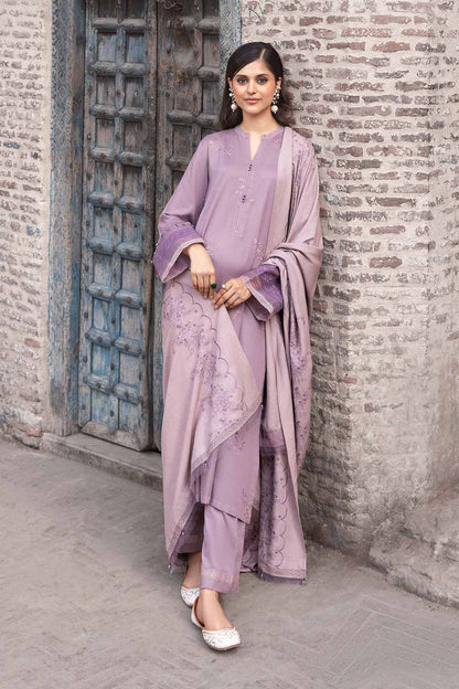 Nishat Linen - 3 Piece - Dyed Embroidered Suit - 42303063