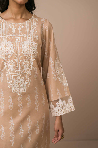 Nishat Linen - 3 Piece - Printed Embroidered Suit - 42303078