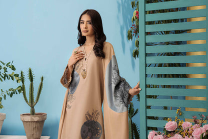 Nishat Linen - 3 Piece - Embroidered Suit - 42303083