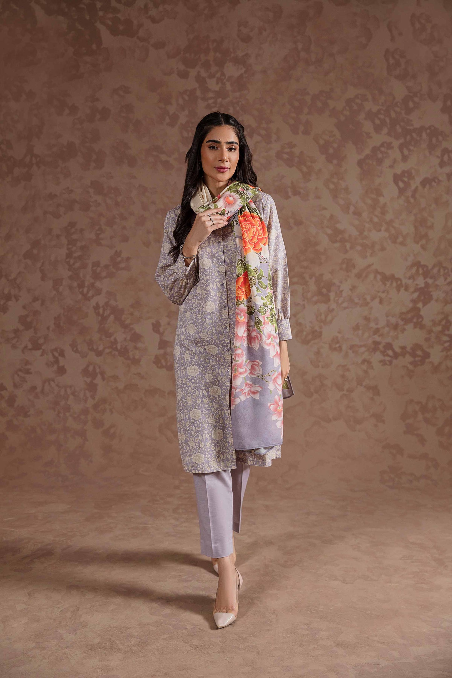 Nishat Linen - 3 Piece - Printed Suit - 42303101