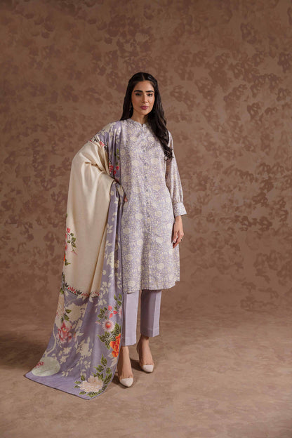 Nishat Linen - 3 Piece - Printed Suit - 42303101