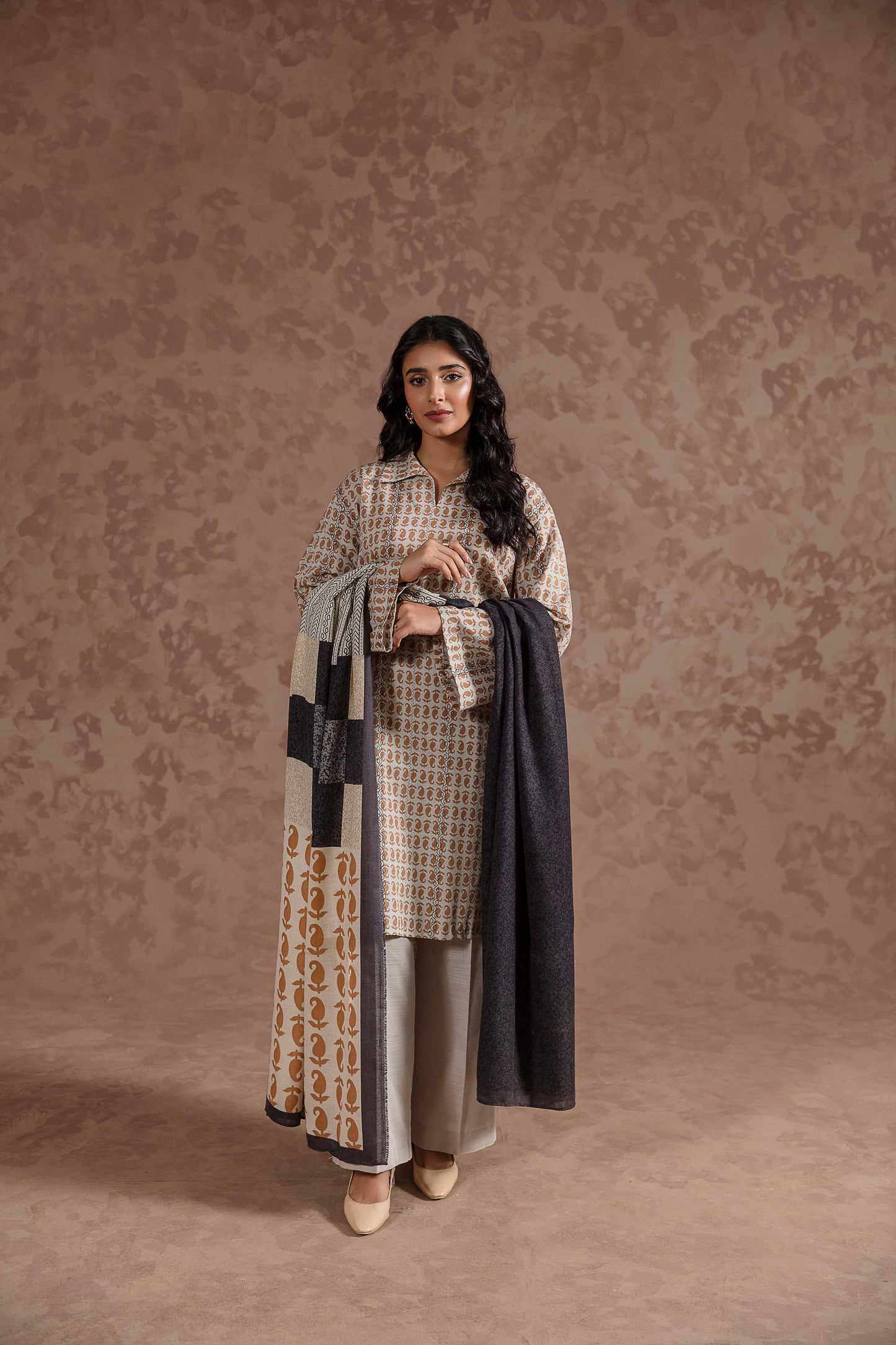 Nishat Linen - 3 Piece - Printed Suit - 42303104