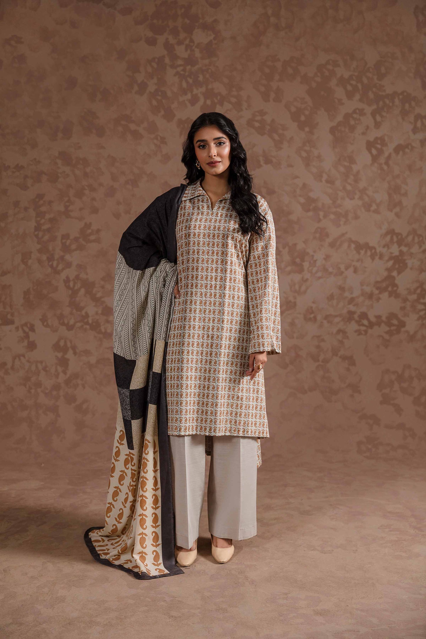 Nishat Linen - 3 Piece - Printed Suit - 42303104