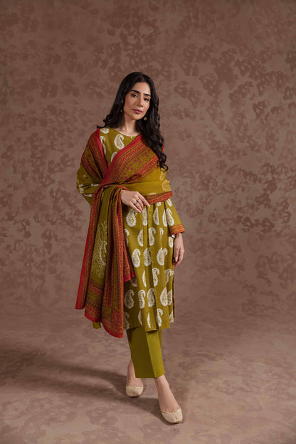 Nishat Linen - 3 Piece - Printed Suit - 42303105