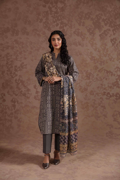 Nishat Linen - 3 Piece - Printed Suit - 42303108