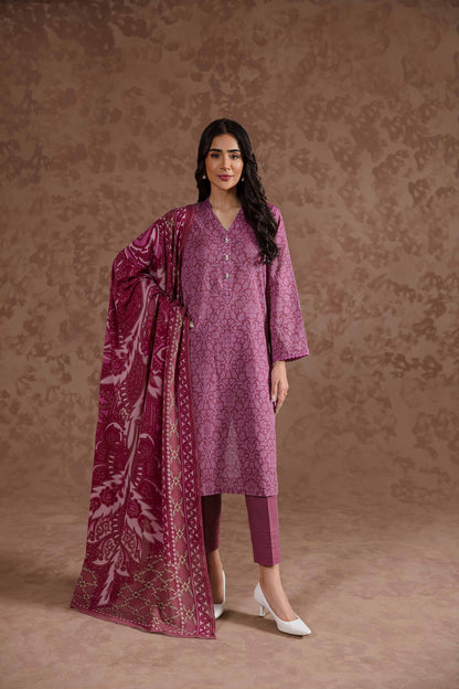 Nishat Linen - 3 Piece - Printed Suit - 42303109