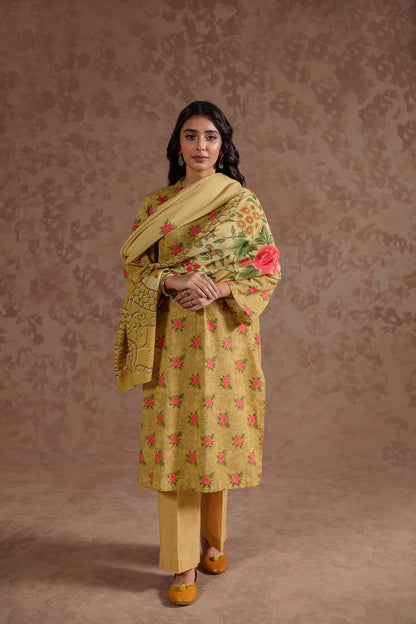 Nishat Linen - 3 Piece - Printed Suit - 42303110