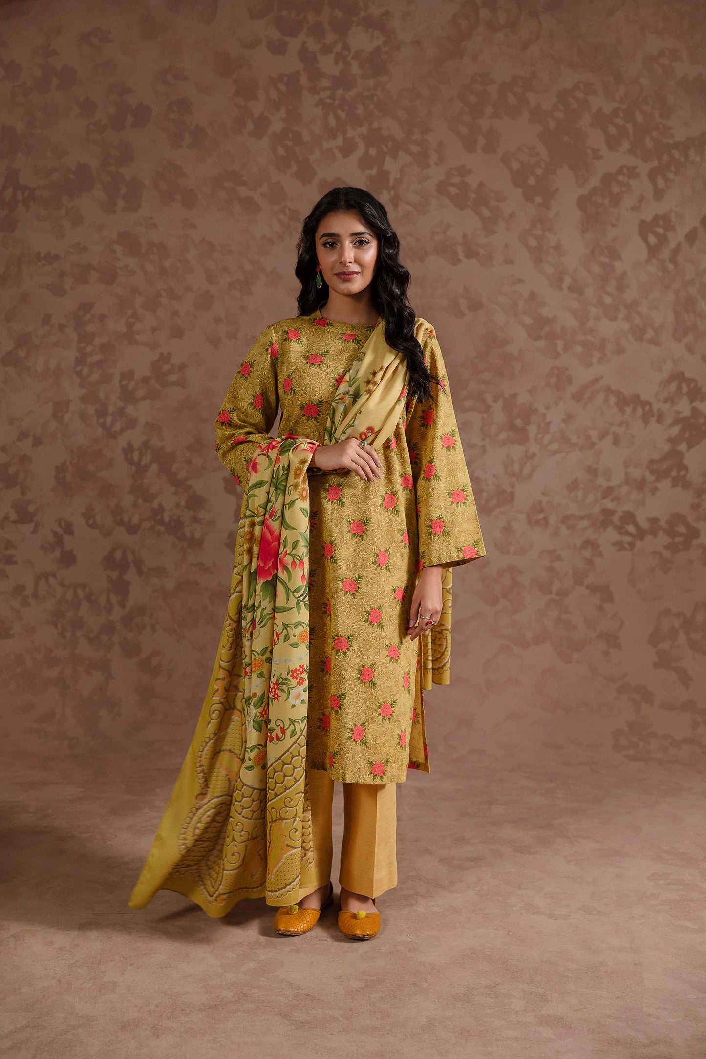 Nishat Linen - 3 Piece - Printed Suit - 42303110