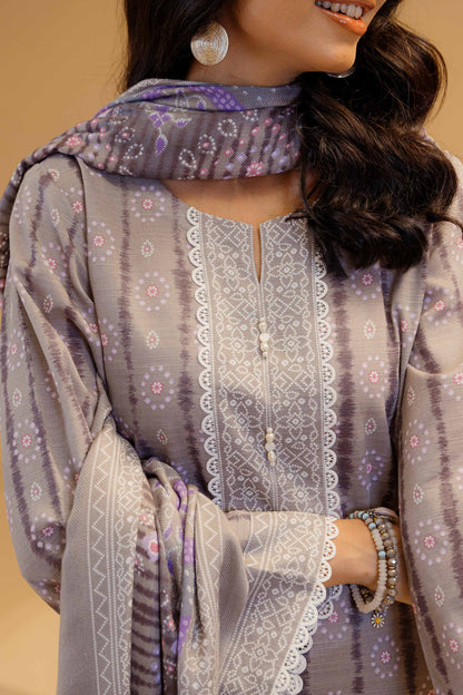 Nishat Linen - 3 Piece - Printed Suit - 42303143