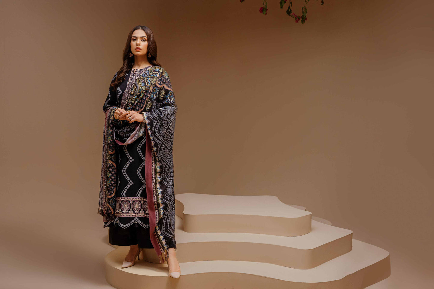 Nishat Linen - 3 Piece - Printed Suit - 42303146