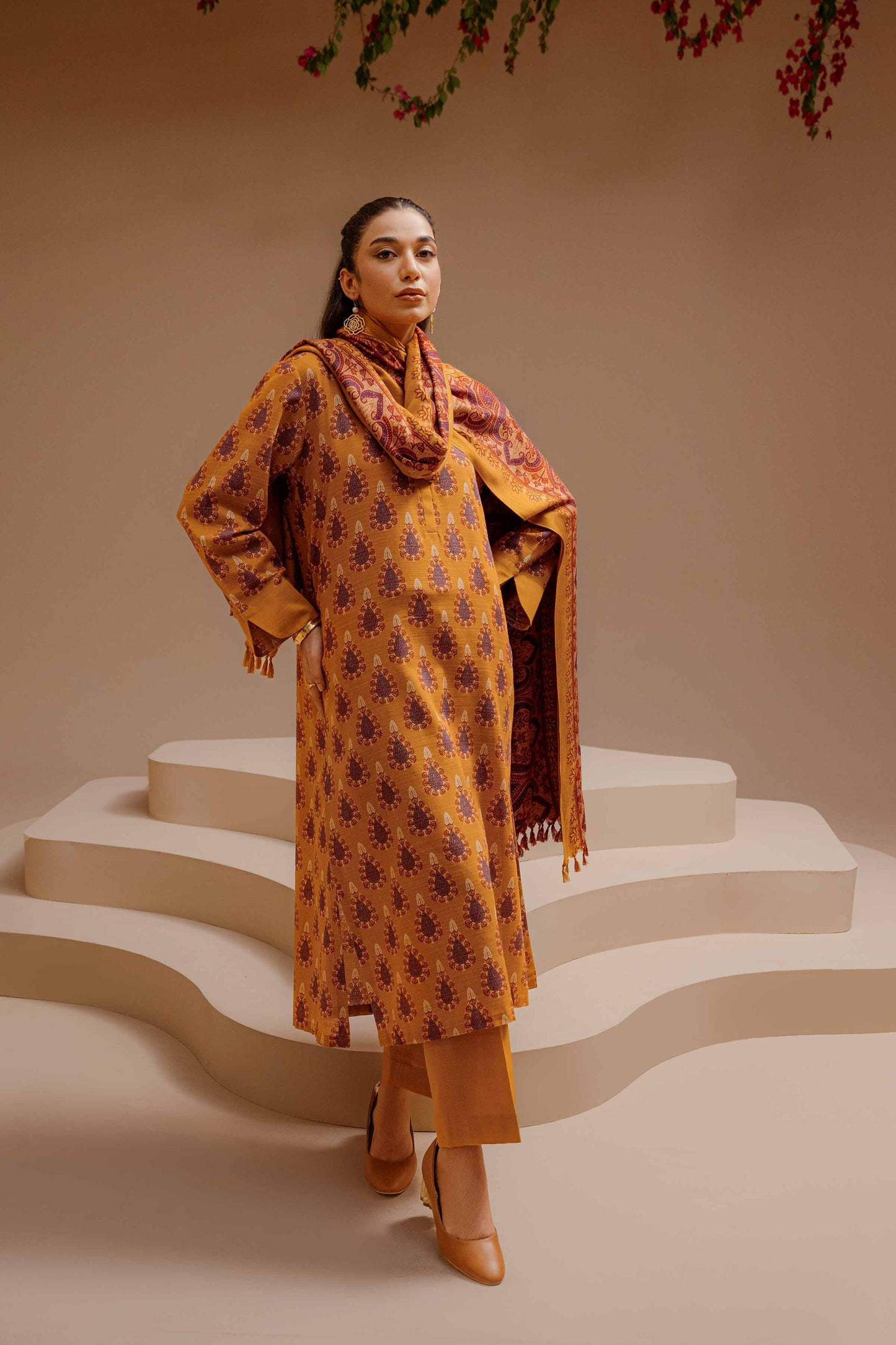 Nishat Linen - 3 Piece - Printed Suit - 42303149