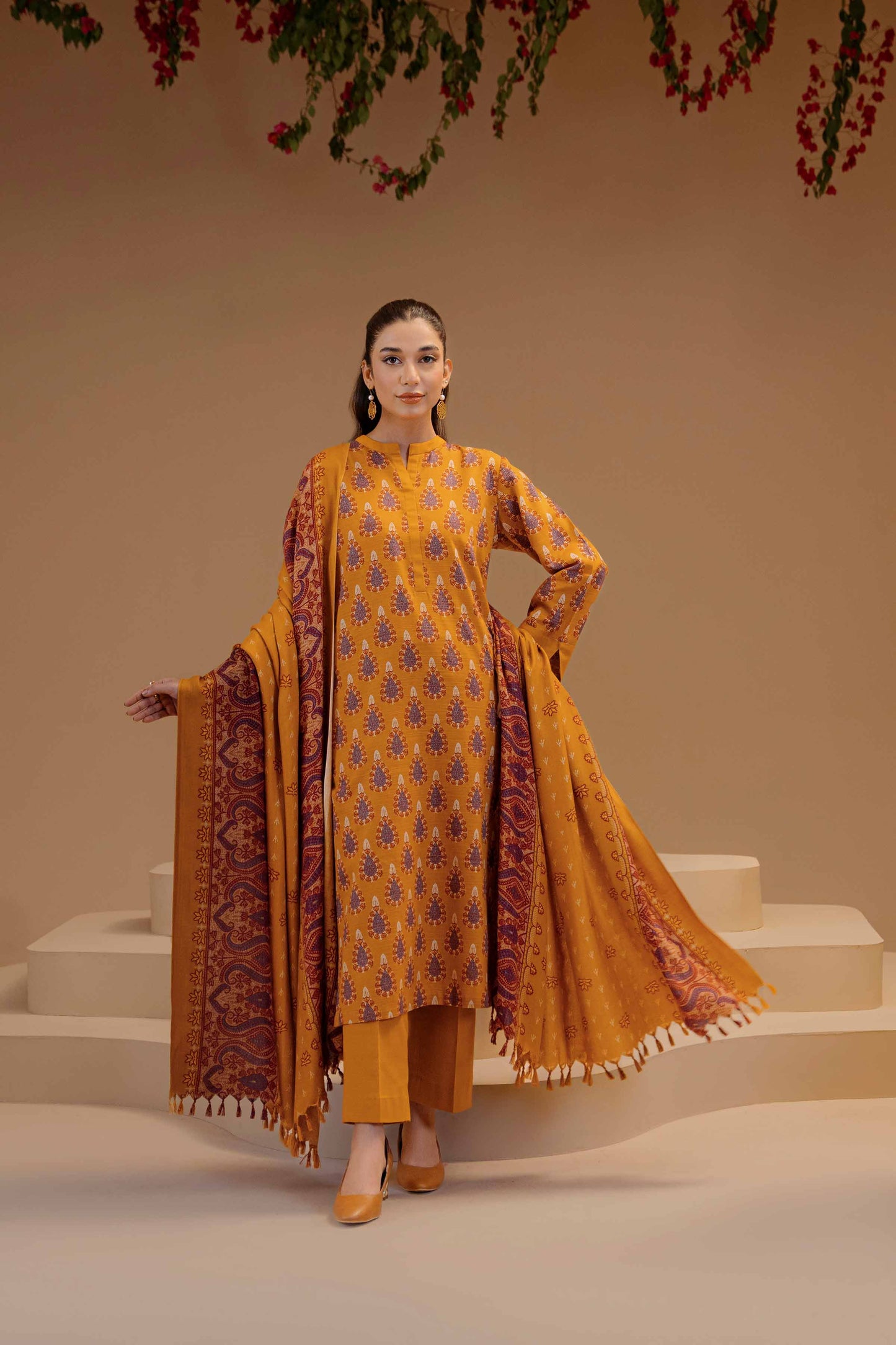 Nishat Linen - 3 Piece - Printed Suit - 42303149