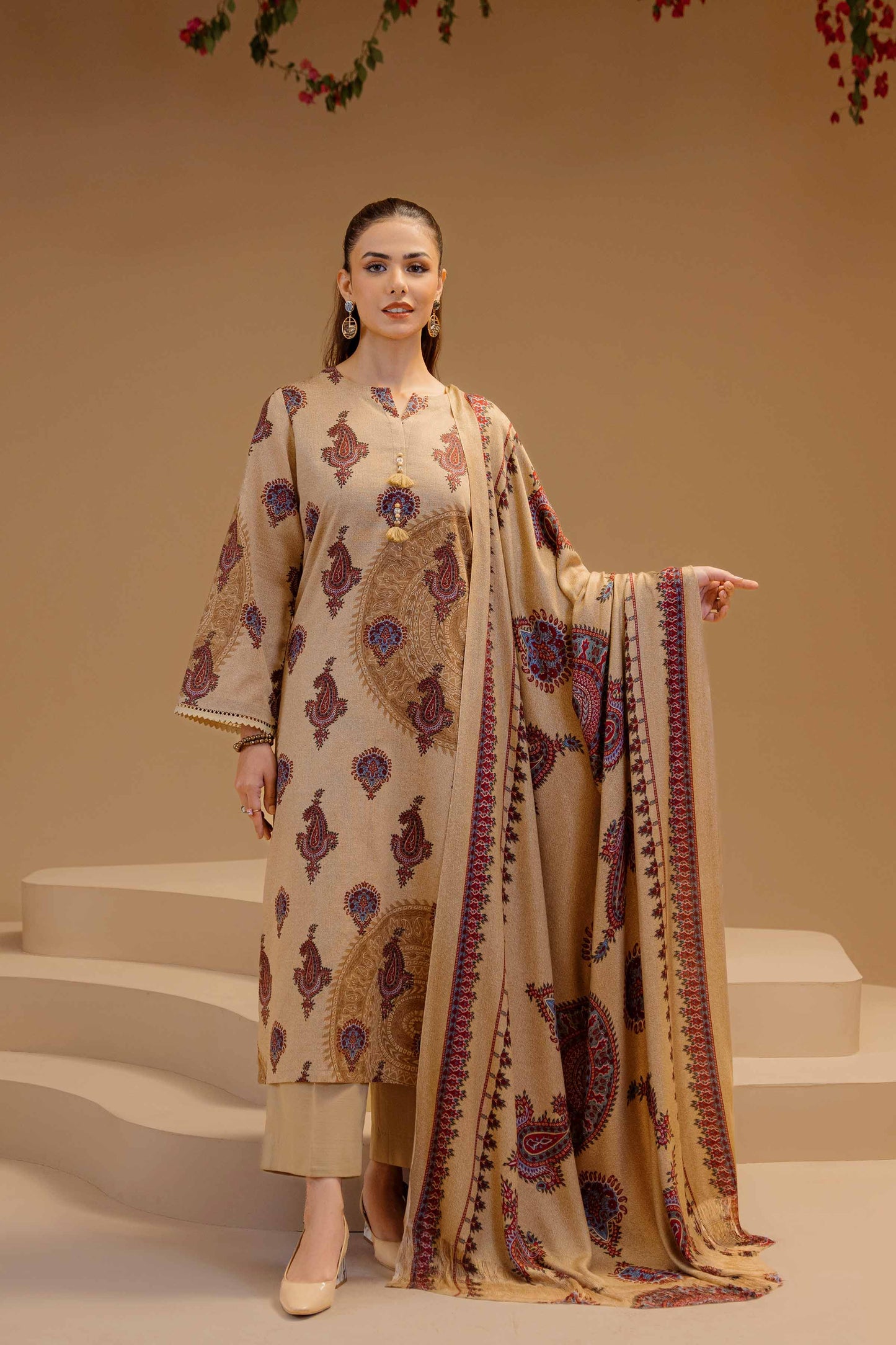 Nishat Linen - 3 Piece - Printed Suit - 42303150