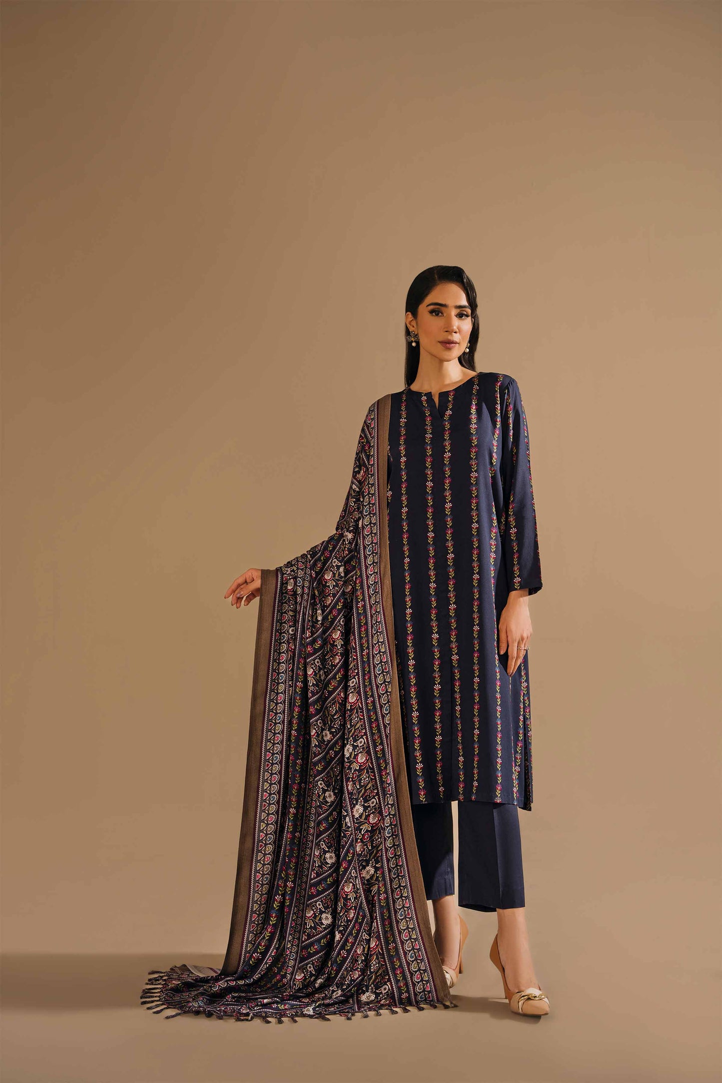 Nishat Linen - 3 Piece - Printed Suit - 42303161