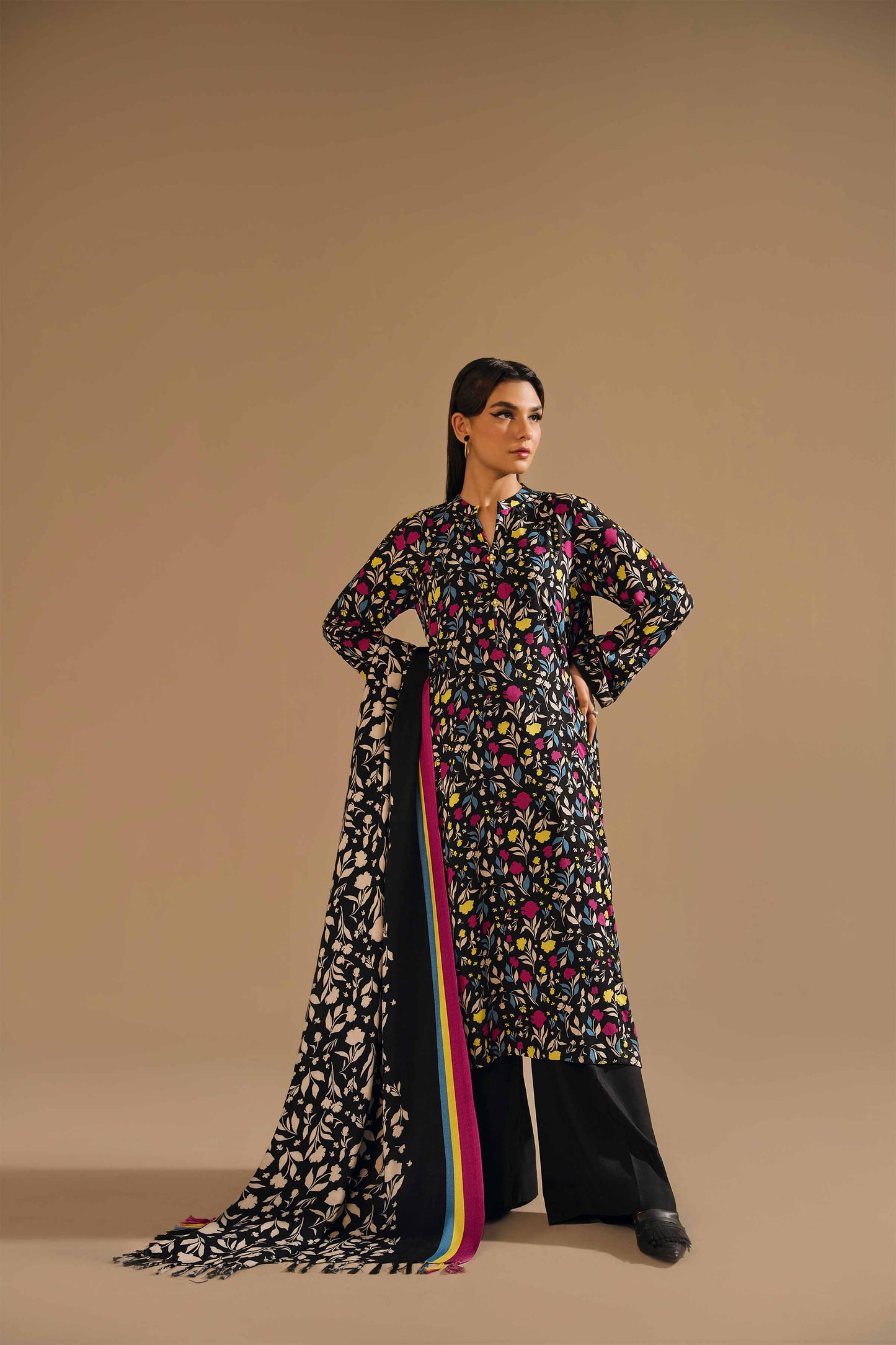 Nishat Linen - 3 Piece - Printed Suit - 42303163