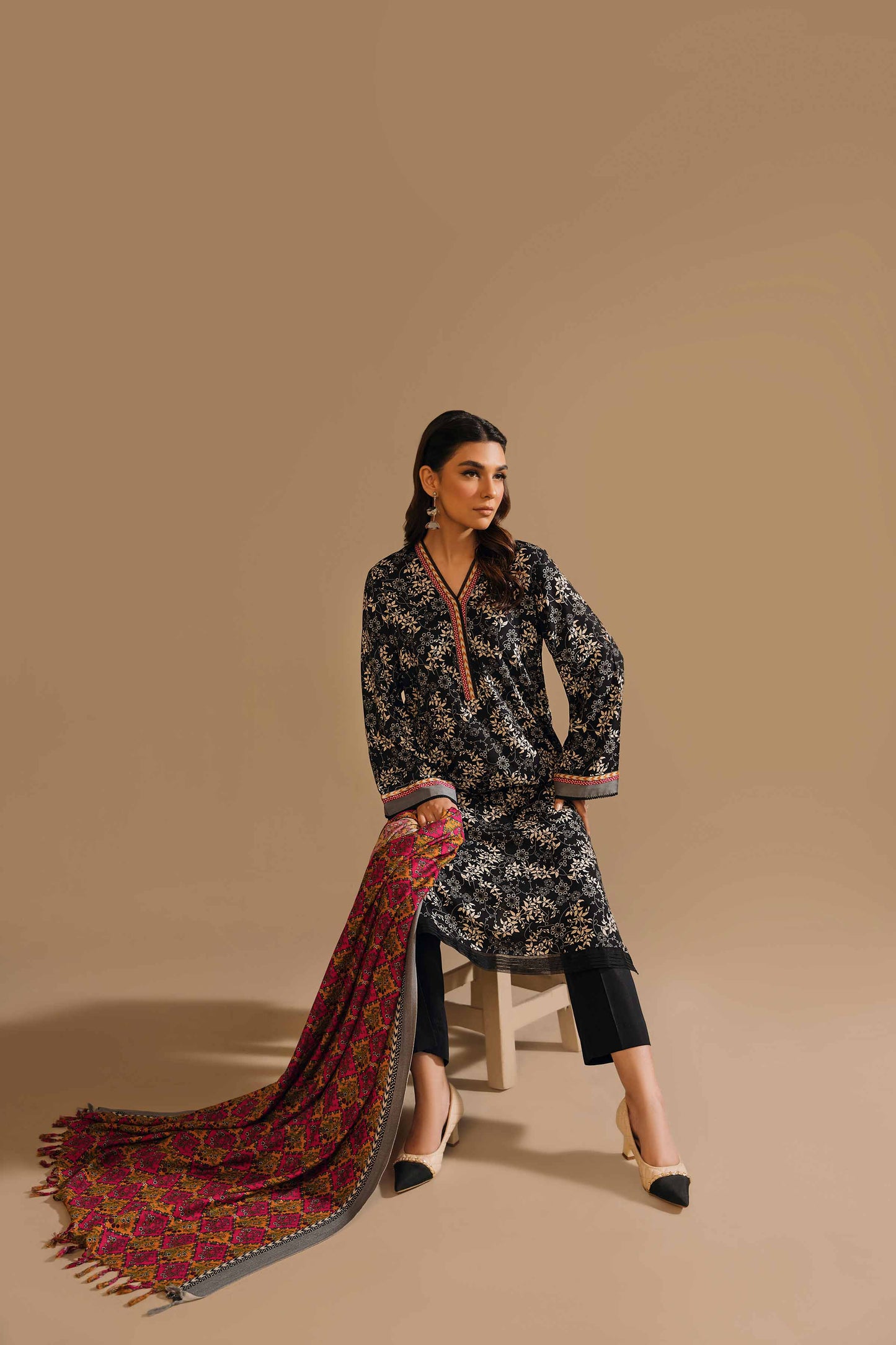 Nishat Linen - 3 Piece - Printed Suit - 42303165