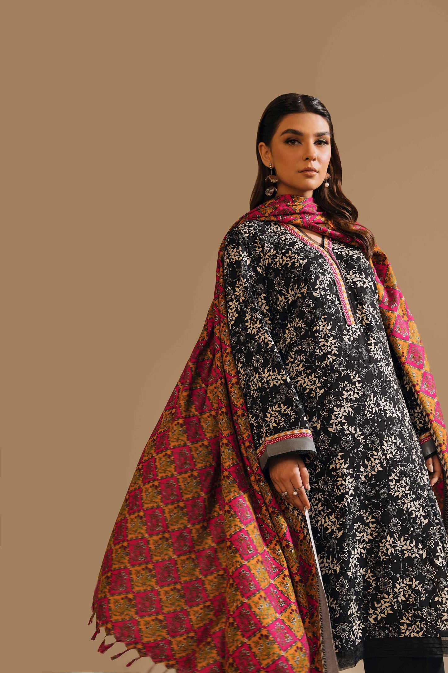 Nishat Linen - 3 Piece - Printed Suit - 42303165