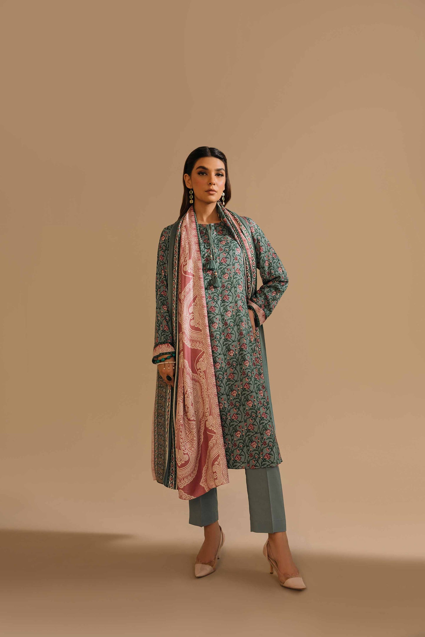 Nishat Linen - 3 Piece - Printed Suit - 42303167