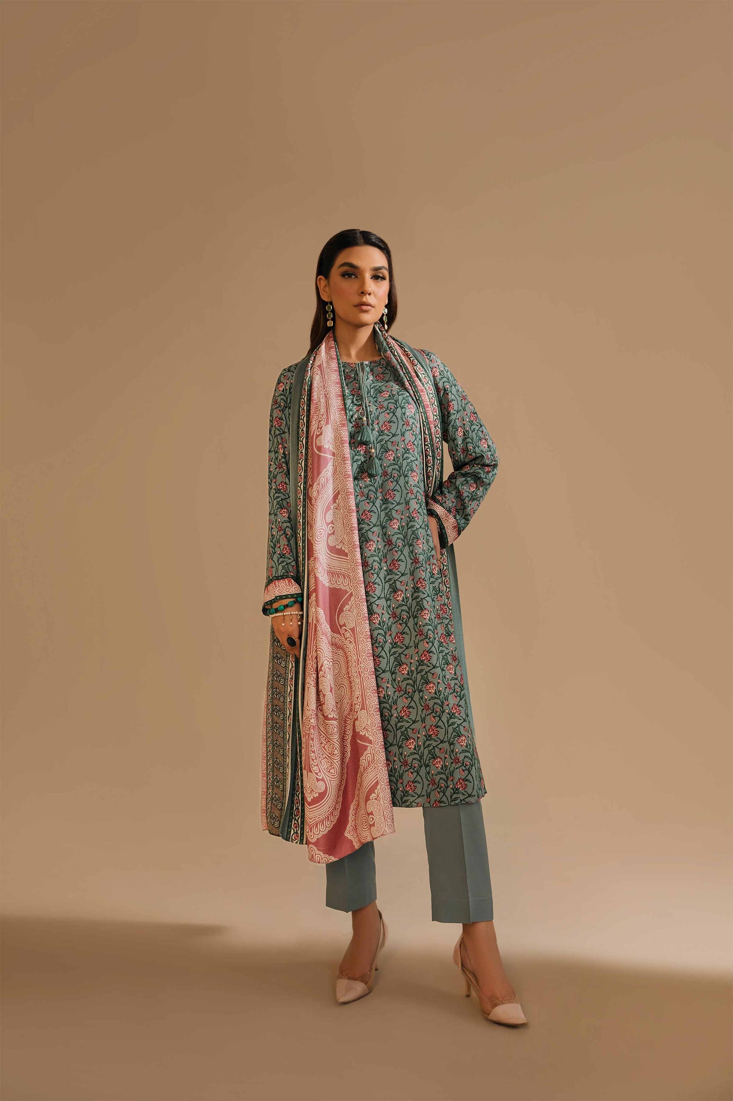 Nishat Linen - 3 Piece - Printed Suit - 42303167