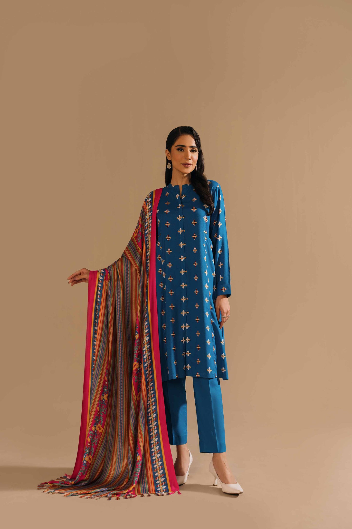 Nishat Linen - 3 Piece - Printed Suit  - 42303168