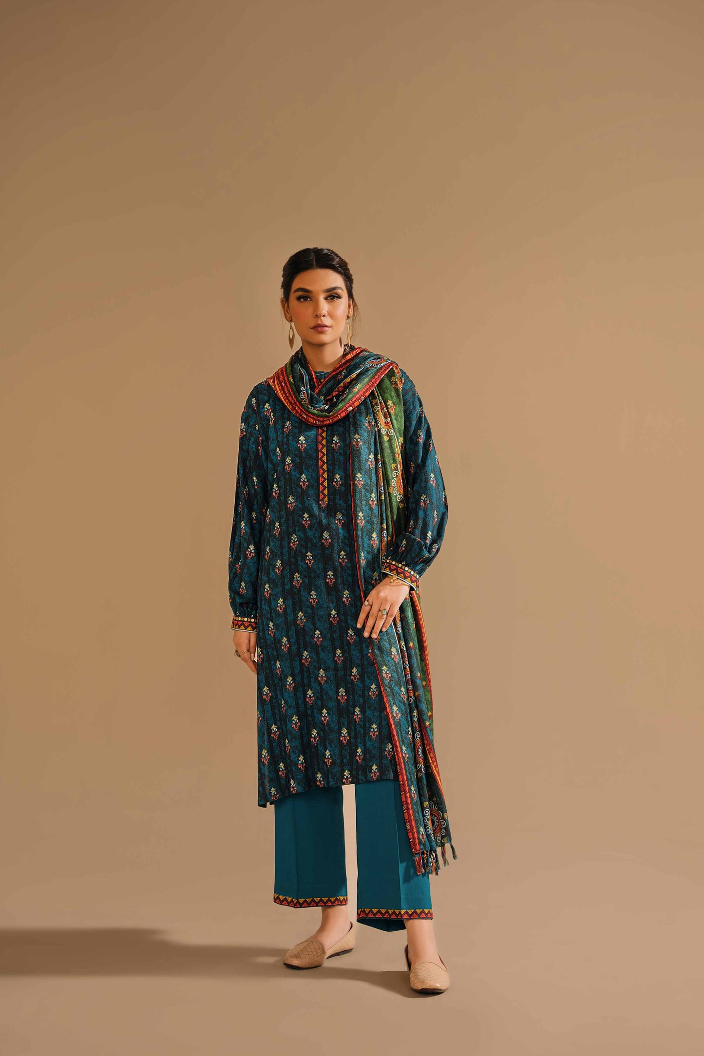 Nishat Linen - 3 Piece - Printed Suit - 42303170