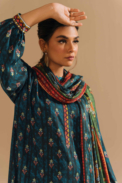 Nishat Linen - 3 Piece - Printed Suit - 42303170