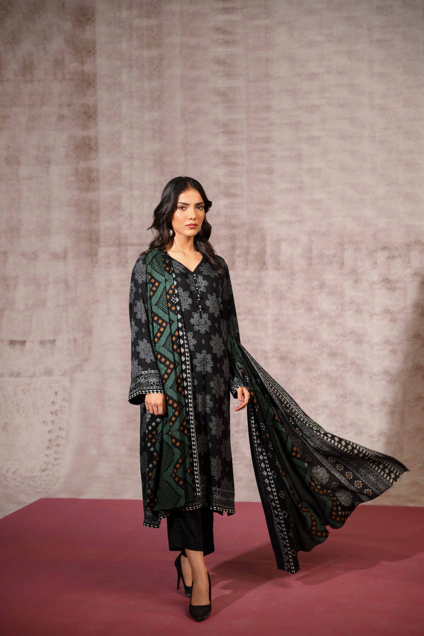 Nishat Linen - 3 Piece - Printed Suit - 42303182